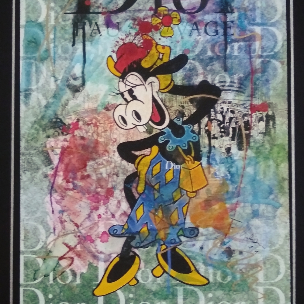 SOLD - SOLD - SOLD Clarabell FOR DIOR, ORIGINAL